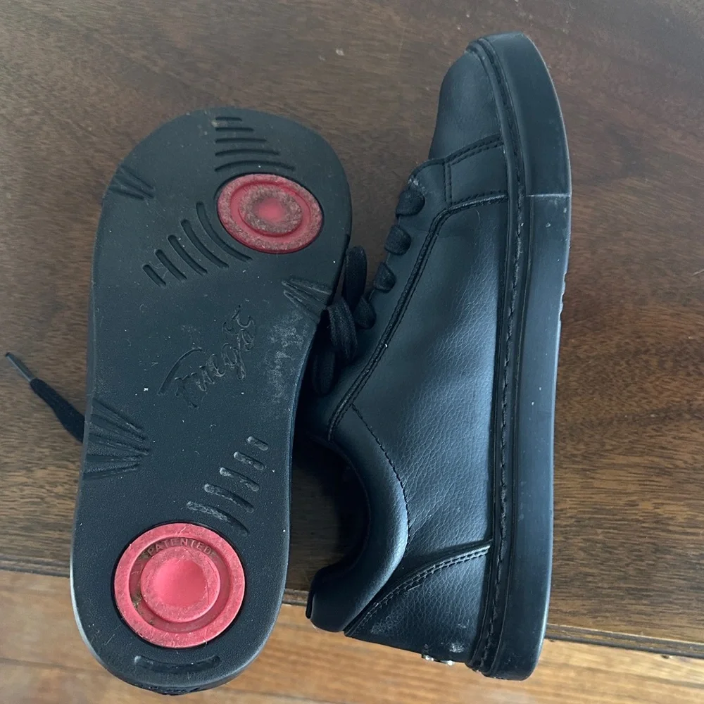 Fuego Black Women's Dance Sneakers - Picture 2 of 3